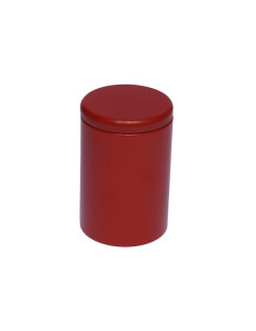 Dóza na čaj červená 10 x 6,5 cm