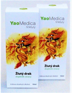 YaoMedica 080 Žlutý drak 2 x 50 ml