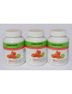 Mycomedica Cordyceps 50% polysacharidů  3 x 90 kapslí