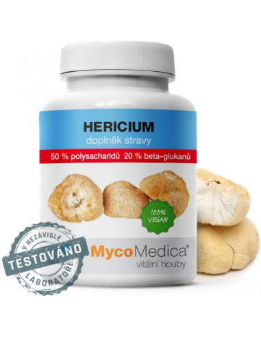 MycoMedica Hericium 50 % 90 kapslí