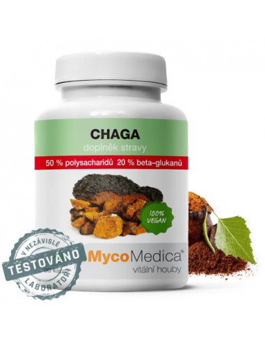 MycoMedica Chaga 50 % 90 kapslí