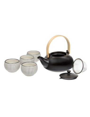 Oxalis Japandi - porcelánová čajová souprava 1  