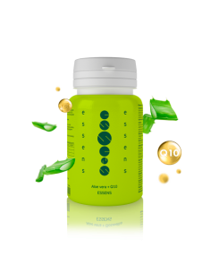 Essens Aloe Vera + Q10 60 kapslí