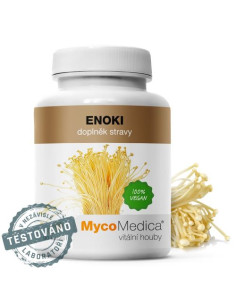 MycoMedica Enoki 3 x 90 kapslí 2