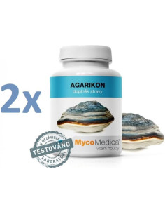 Mycomedica Agarikon  2 x 90 tobolek