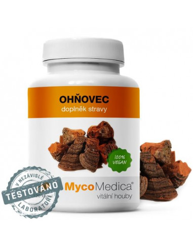 MycoMedica Ohňovec 400 mg 120 kapslí
