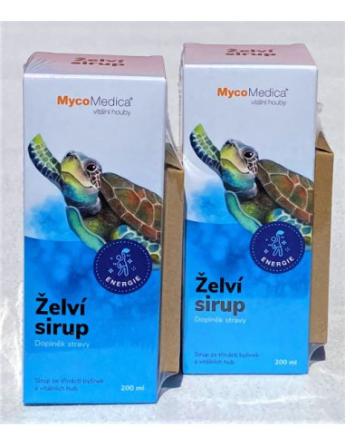 MycoMedica Želví sirup 2 x 200 ml