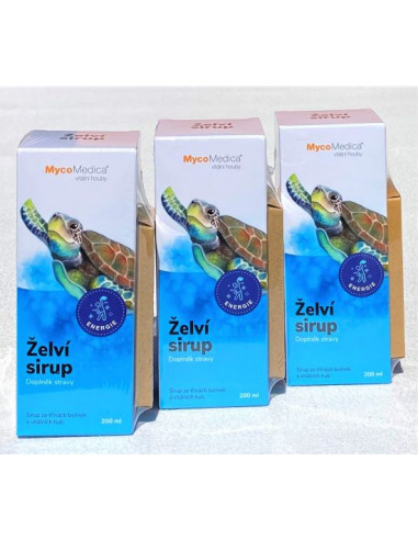 MycoMedica Želví sirup 3 x 200 ml