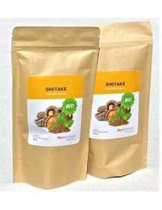Mycomedica Shiitake prášek BIO 2 x  100 g
