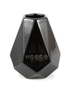 Keramická kalabasa Diamant Yerba Maté Černá 350ml