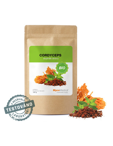 BIO Cordyceps - prášek 4 x 100g, MycoMedica