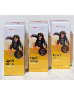 MycoMedica Opičí sirup 3 x 200 ml