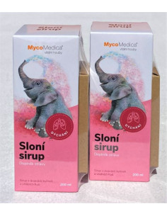 MycoMedica Sloní sirup 2 x 200 ml