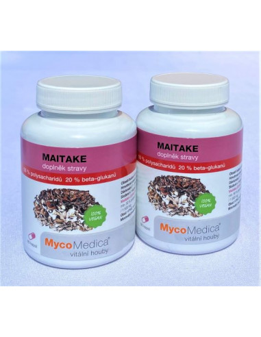 MycoMedica Maitake 50%  2 x 90 kapslí