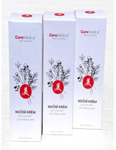 CareMedica Noční krém pro normální až smíšenou pleť 3 x 50 ml