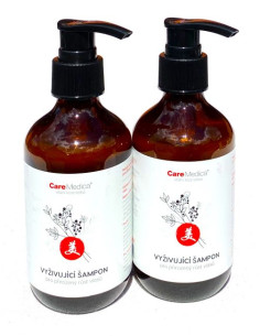 CareMedica Vyživující šampon 2 x 200 ml