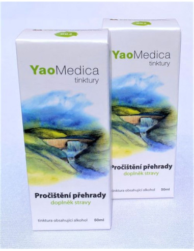 YaoMedica 002 Pročištění přehrady 2 x 50 ml