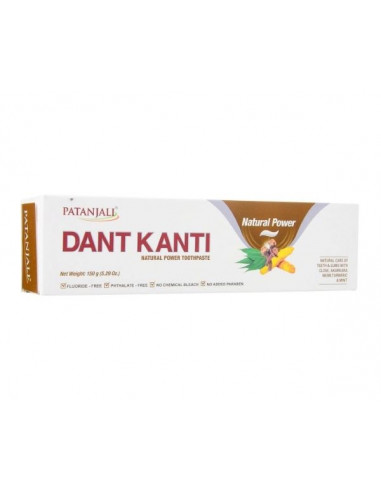 Zubní pasta DANT KANTI s neemem, hřebíčkem a kurkumou 150 g, Patanjali