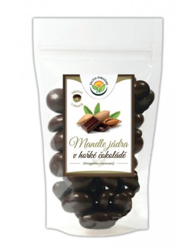 Salvia Paradise mandle v hořké čokoládě 150 g