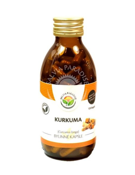 Salvia Paradise Kurkuma 120 kapslí