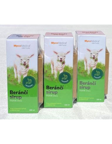 MycoMedica Beránčí sirup 3 x 200 ml