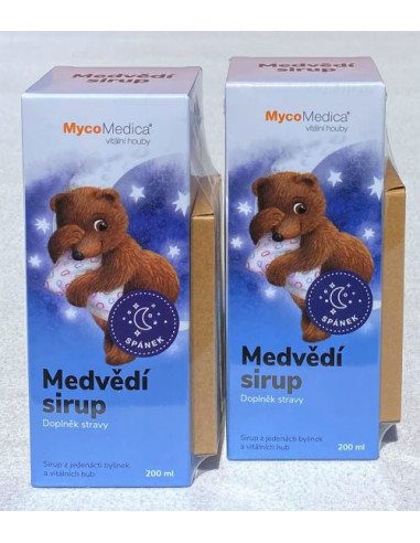 MycoMedica Medvědí sirup 2 x 200 ml