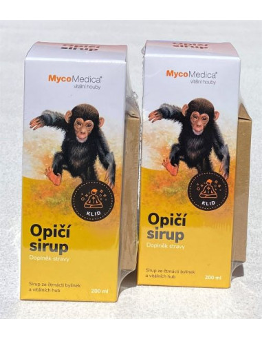 MycoMedica Opičí sirup 2 x 200 ml