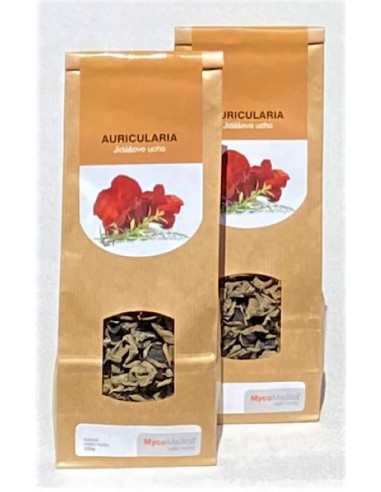 MycoMedica Auricularia sušená 2 x 100 g