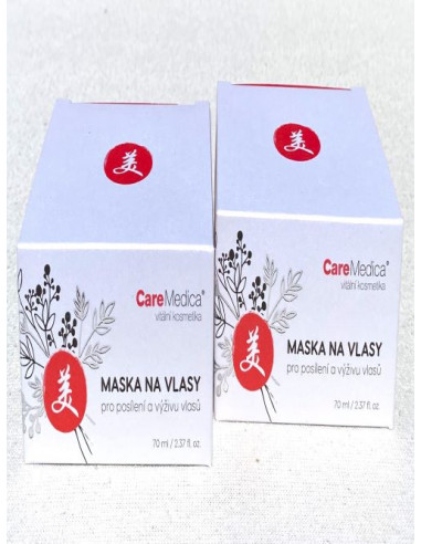 CareMedica 2 x Maska na vlasy 70 ml