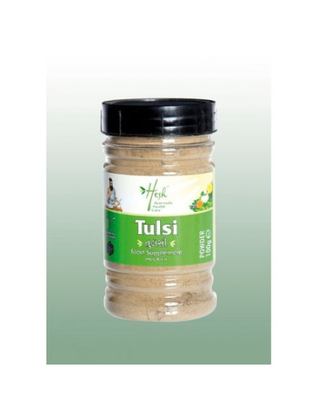Tulsi - bazalka posvátná prášek 100 g, Hesh