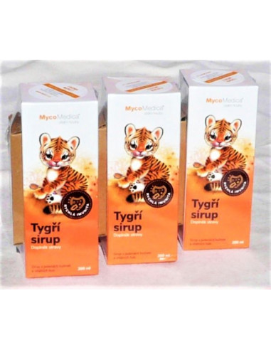 MycoMedica Tygří sirup 3 x 200 ml 