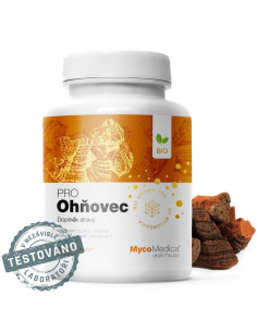 MycoMedica BIO Ohňovec PRO 90 kapslí