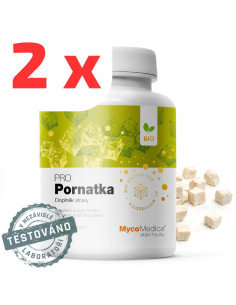MycoMedica BIO Pornatka PRO 2 x 90 kapslí