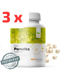 MycoMedica BIO Pornatka PRO 3 x 90 kapslí