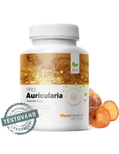 MycoMedica BIO Auricularia PRO 90 kapslí
