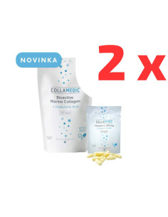 Collamedic Kolagenové kapsle s kyselinou hyaluronovou 2 x 120 kapslí