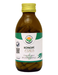 Salvia Paradise Konopí CBD - Cannabis sativa kapsle 120 ks