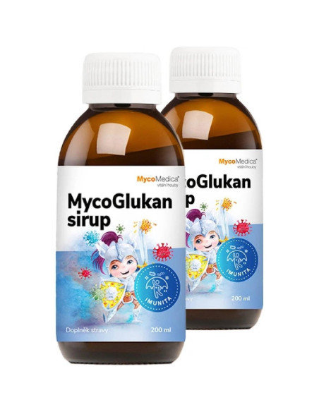 Mycomedica MycoGlukan sirup 2 x 200 ml