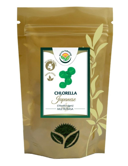Salvia Paradise Chlorella prášek 100% HQ dezintegrovaná 100 g