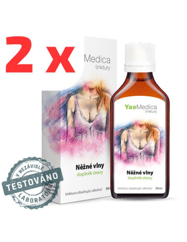YaoMedica 051 Něžné vlny tinktura 2 x 50 ml