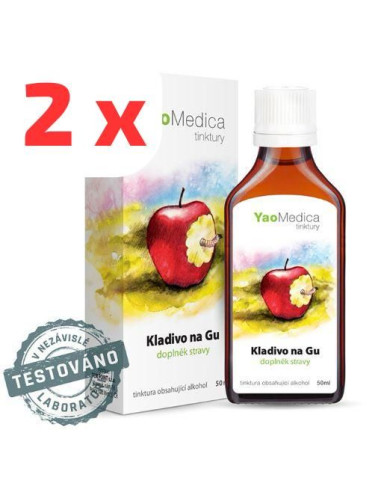 YaoMedica 068 Kladivo na GU tinktura z čínských bylinek 2 x 50 ml