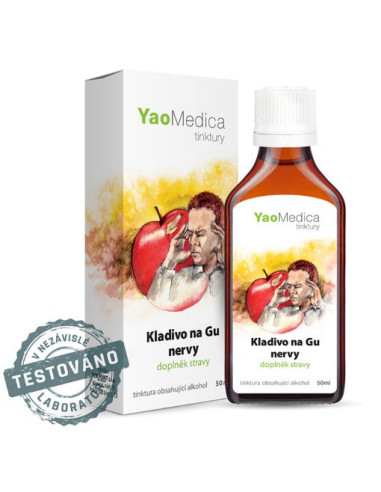 YaoMedica 069 Kladivo na GU NERVY tinktura z čínských bylinek 50 ml