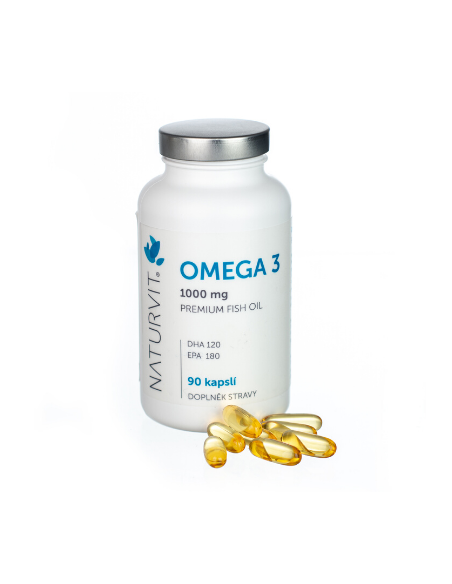 Naturvit Omega 3 - 1000mg, 90 ks